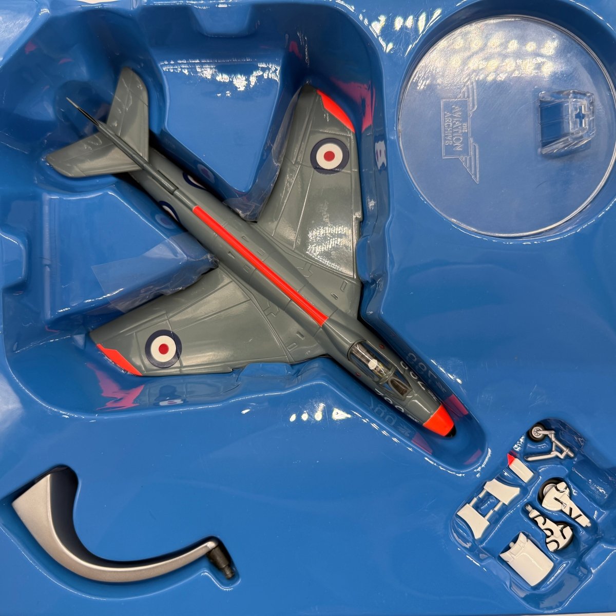 Corgi AA32705 1:72 Hawker Hunter GA.Mk 11 RNFAA No.738 NAS Rough Diamonds XE680 RAF Brawdy Wales - Corgi