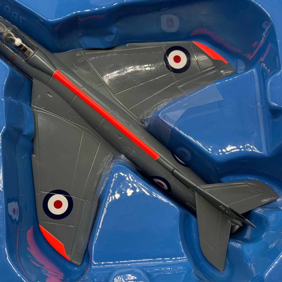 Corgi AA32705 1:72 Hawker Hunter GA.Mk 11 RNFAA No.738 NAS Rough Diamonds XE680 RAF Brawdy Wales - Corgi