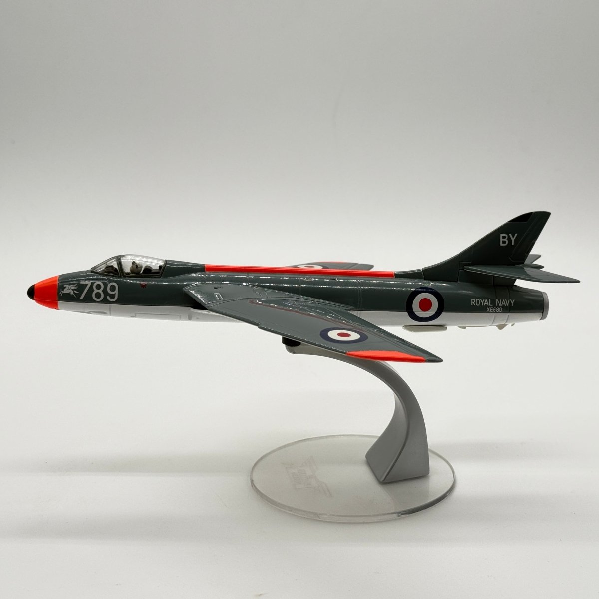 Corgi AA32705 1:72 Hawker Hunter GA.Mk 11 RNFAA No.738 NAS Rough Diamonds XE680 RAF Brawdy Wales - Corgi