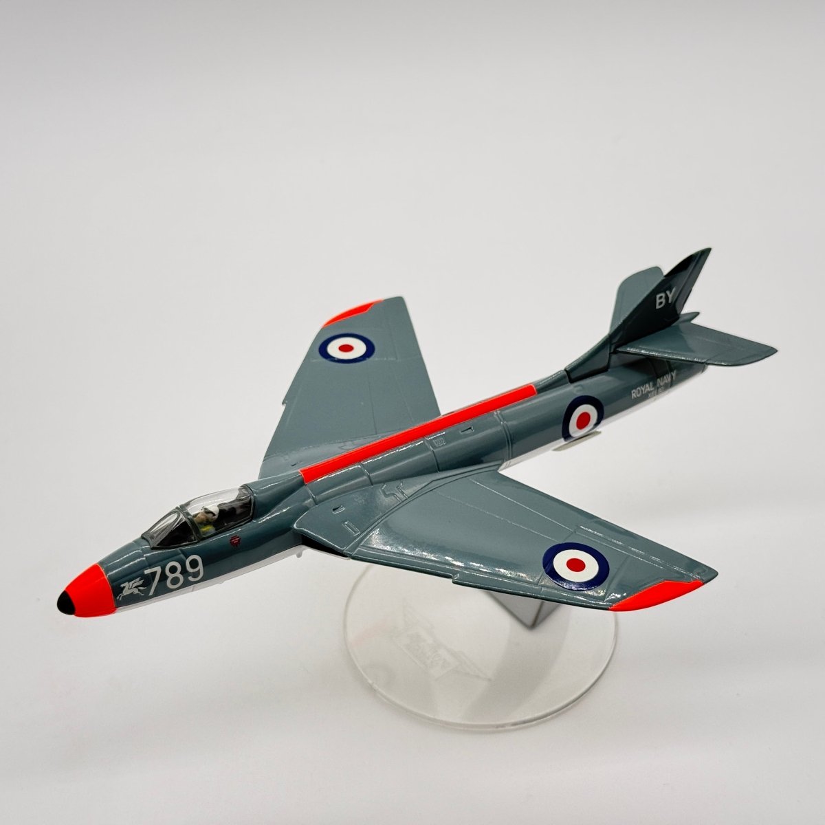 Corgi AA32705 1:72 Hawker Hunter GA.Mk 11 RNFAA No.738 NAS Rough Diamonds XE680 RAF Brawdy Wales - Corgi