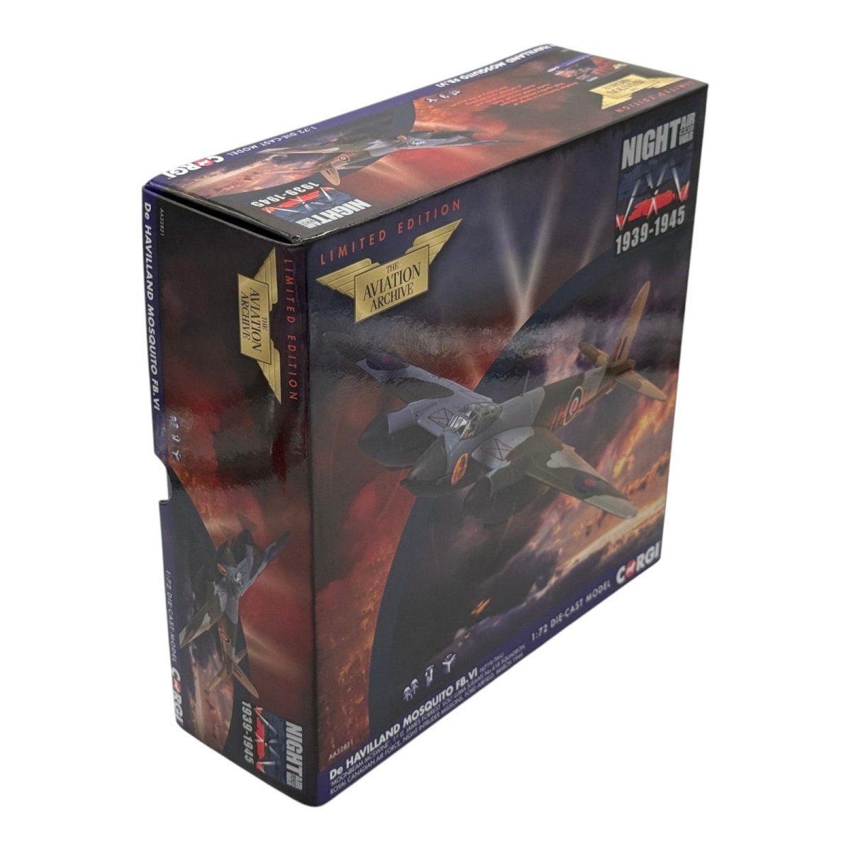 Corgi AA32821 1:72 De Havilland Mosquito FB.Mk VI RCAF No.418 Sqn Moonbeam McSwine - Corgi