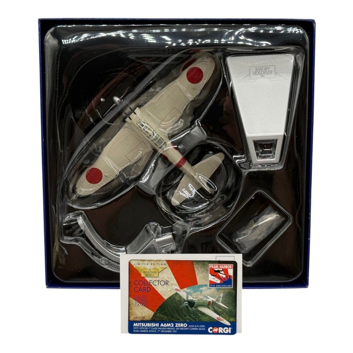 Corgi AA33108 1:72 Mitsubishi A6M2 Zero-Sen IJN AI-154 Takashi Hirano Pearl Harbor 1941 - Corgi