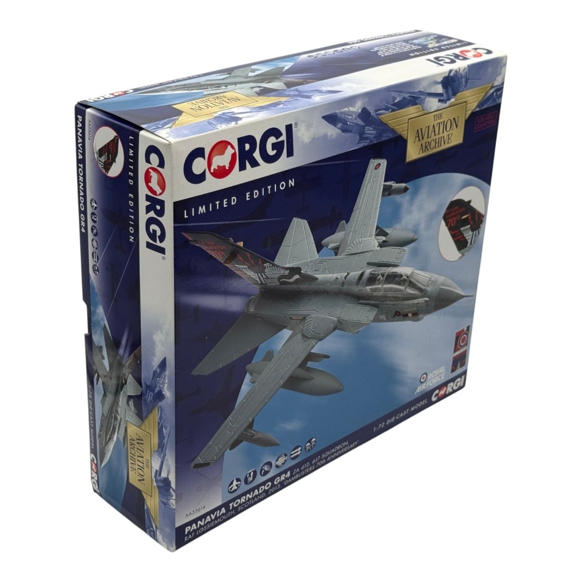 Corgi AA33614 1:72 Tornado GR.Mk 4 RAF No.617 Sqn Dambusters 2013 - Corgi