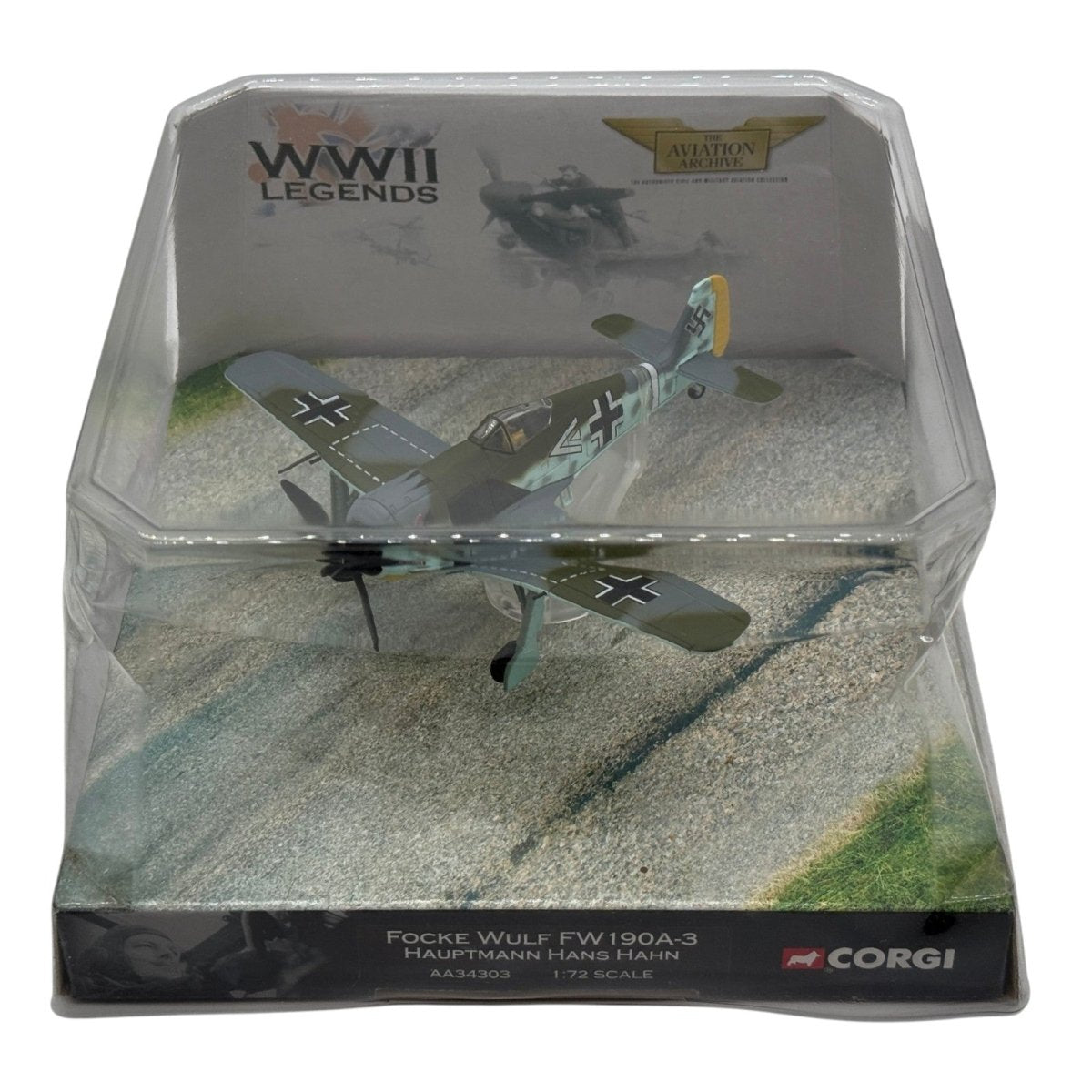 Corgi AA34303 1:72 Focke-Wulf Fw 190A-3 Hans Assi Hahn III./JG 2 Richthofen Théville France 1942 - Corgi