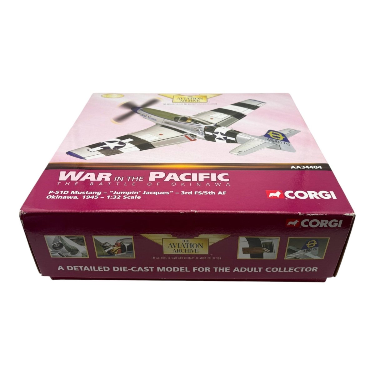 Corgi AA34404 1:32 P - 51D Mustang USAAF 3rd ACG Jumpin' Jaques - Corgi