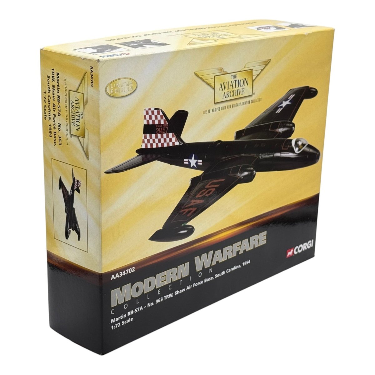 Corgi AA34702 1:72 Martin RB-57 Canberra USAF 363rd TRW Shaw AFB - Corgi