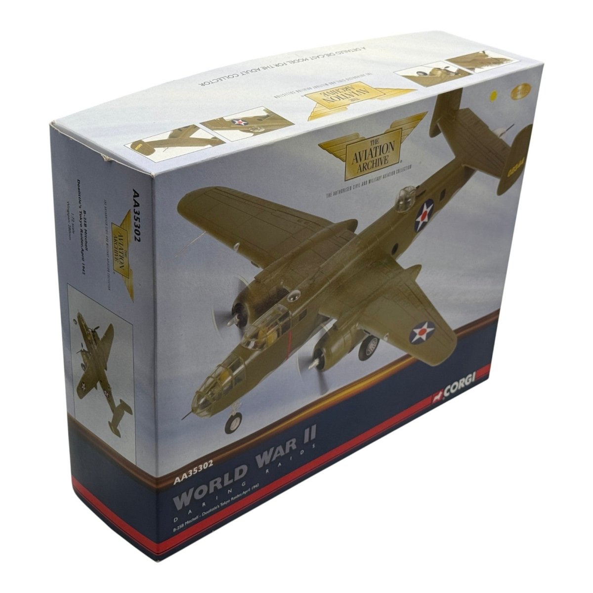 Corgi AA35302 1:72 North American B-25B Mitchell 40-2344 Jimmy Doolittle Doolittle Raid 1942 - Corgi