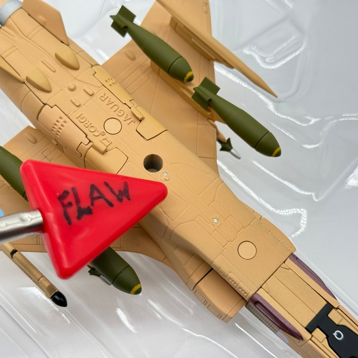 Corgi AA35402 1:72 SEPECAT Jaguar GR.Mk 1 RAF No.54 Sqn XZ364 Sandman Muharraq Gulf War 1991 - Corgi