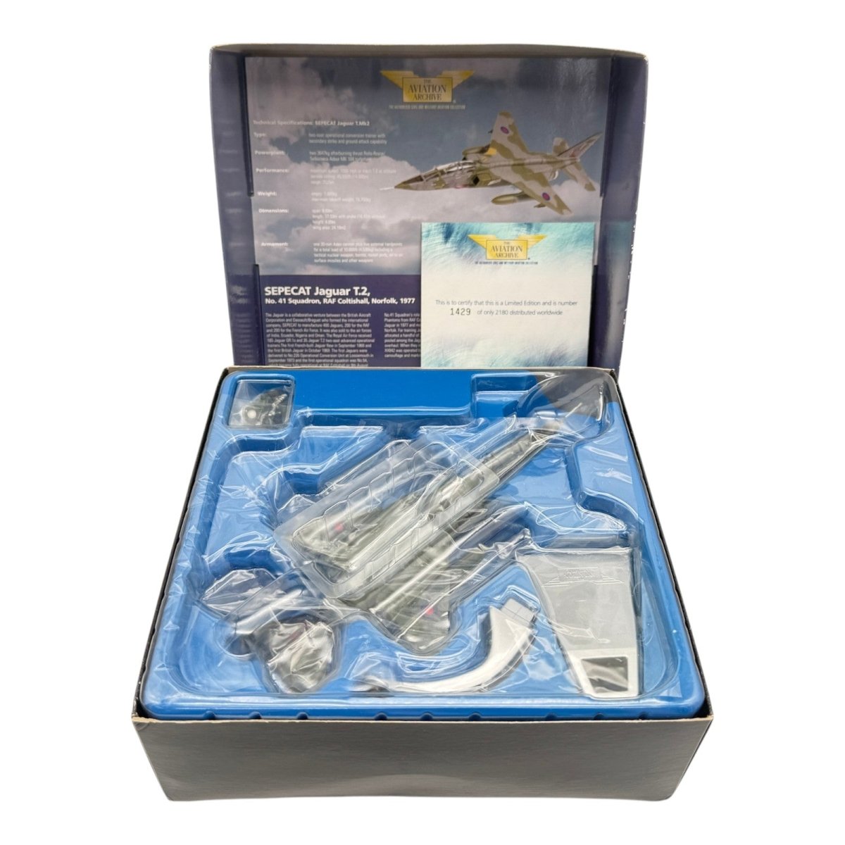 Corgi AA35405 1:72 SEPECAT Jaguar T.Mk 2 RAF No.41 Sqn Coltishall 1977 - Corgi
