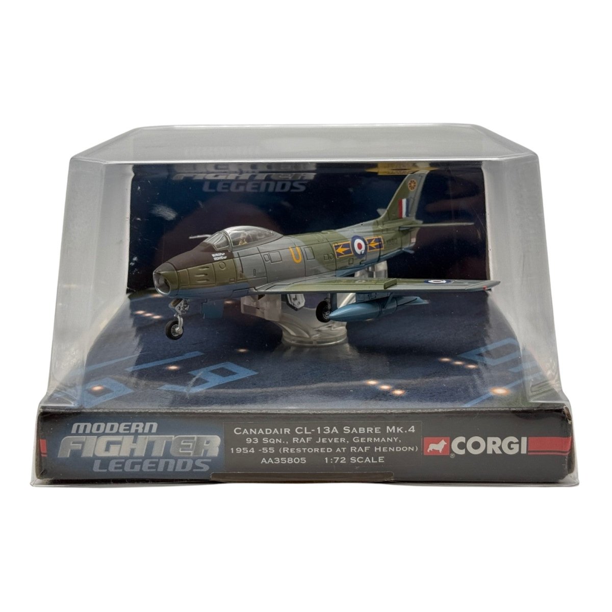 Corgi AA35805 1:72 Canadair Sabre Mk.4 XB812 RAF No.93 Sqn Jever 1954 - Corgi
