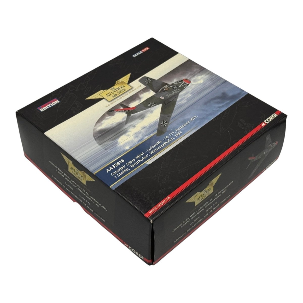 Corgi AA35816 1:72 Canadair Sabre Mk 6 Luftwaffe JG 71 Hartmann JA - 111 - Corgi