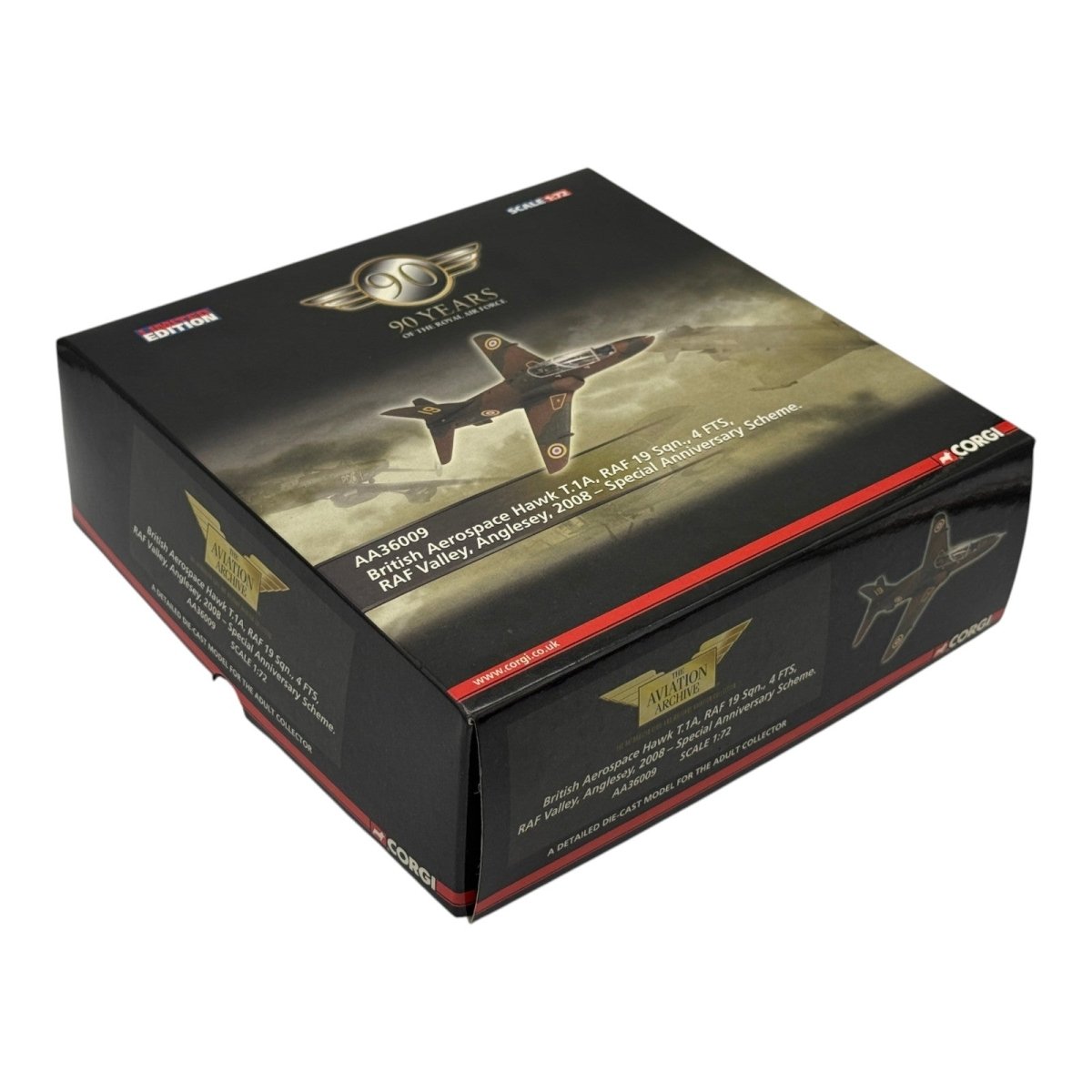 Corgi AA36009 1:72 BAe Hawk T.Mk 1A RAF No.19 Sqn XX184 Spitfire Livery - Corgi