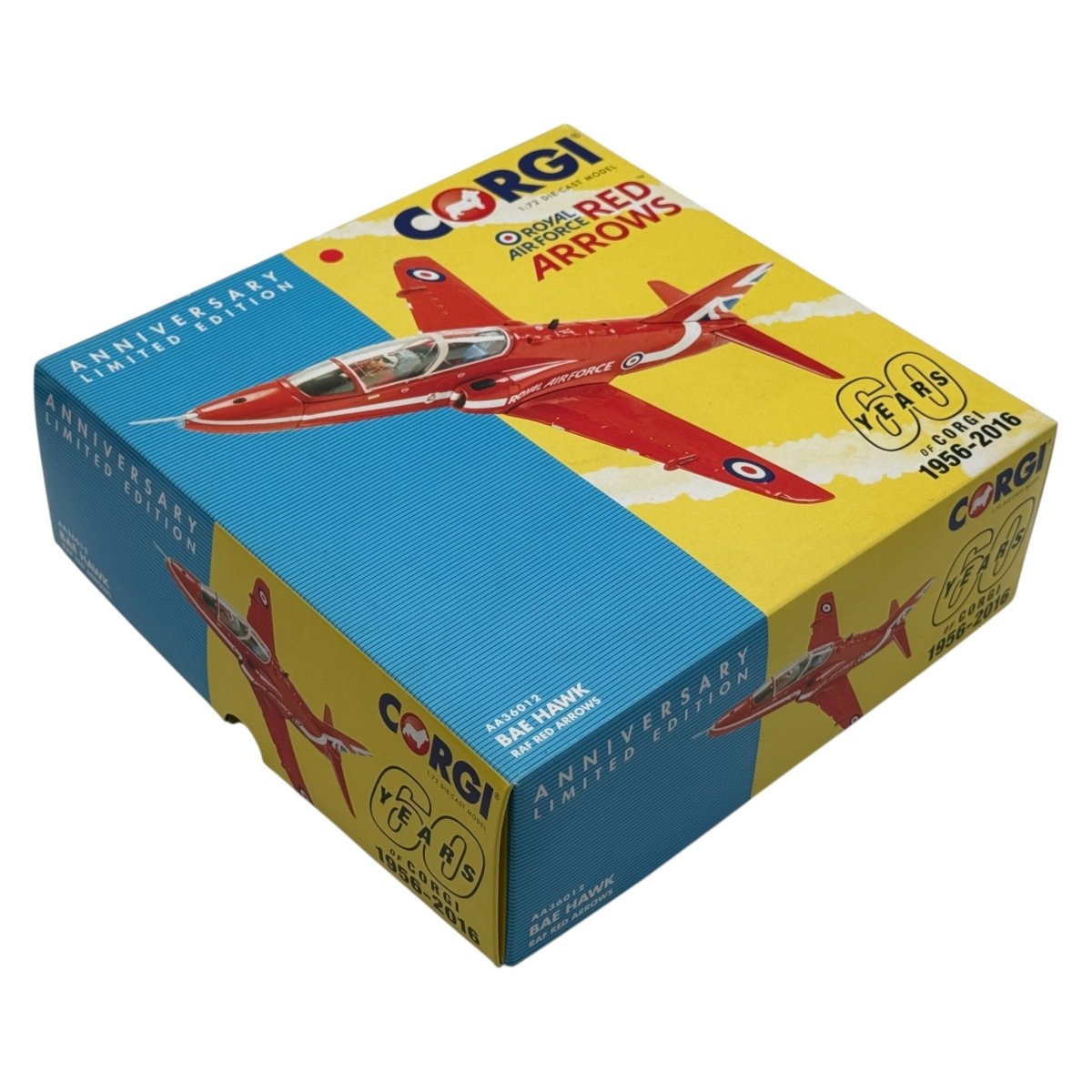 Corgi AA36012 1:72 BAe Hawk T.Mk 1 XX242 RAF Red Arrows Scampton 2016 - Corgi