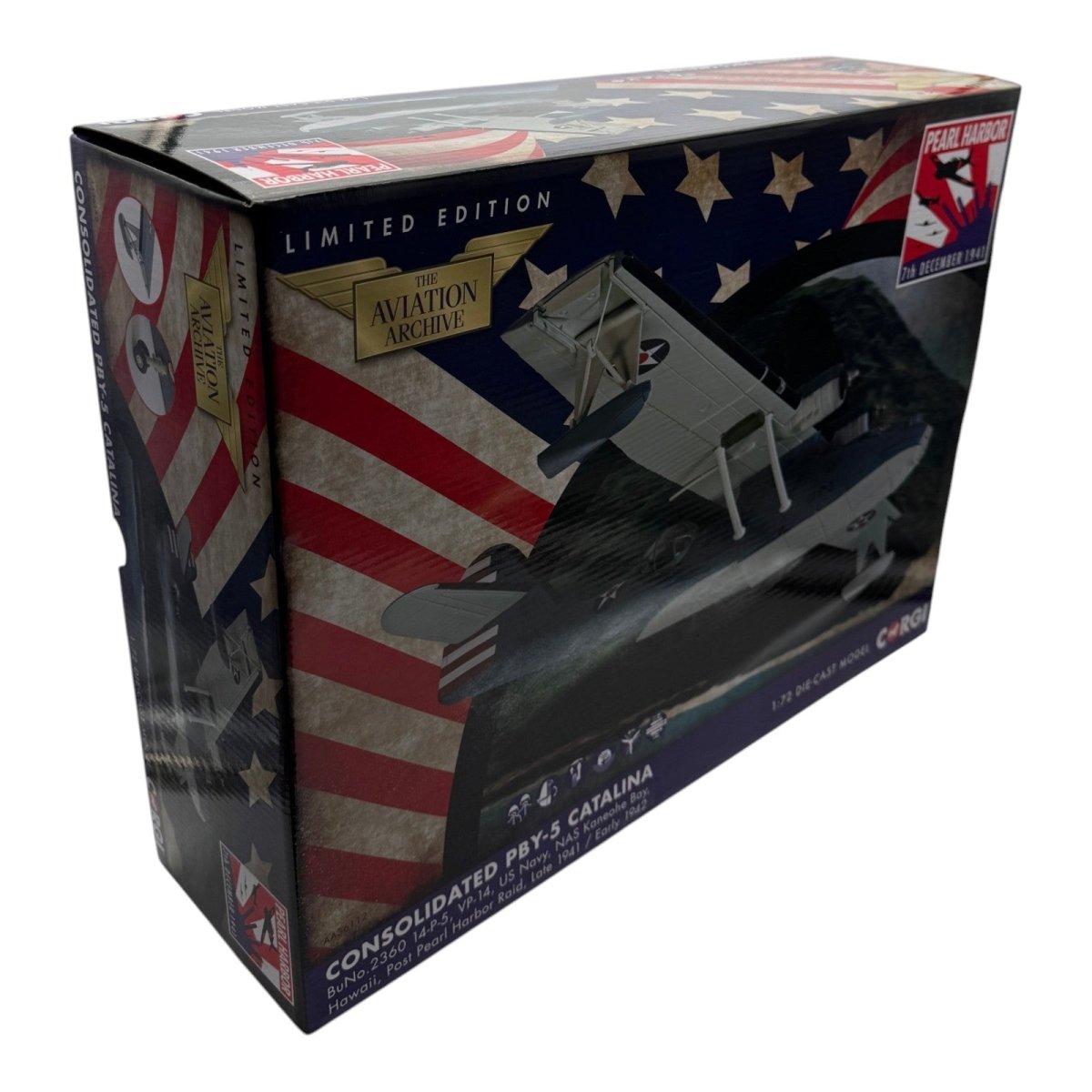 Corgi AA36112 1:72 PBY-5 Catalina 14-P-5 VP-14 US Navy Pearl Harbor 1941-42 - Corgi