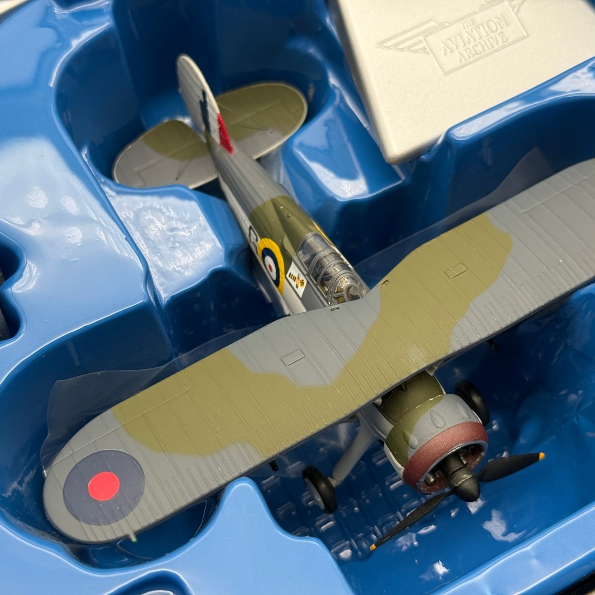 Corgi AA36202 1:72 Gloster Sea Gladiator Mk I 804 NAS July 1940 *ISSUES* - Corgi