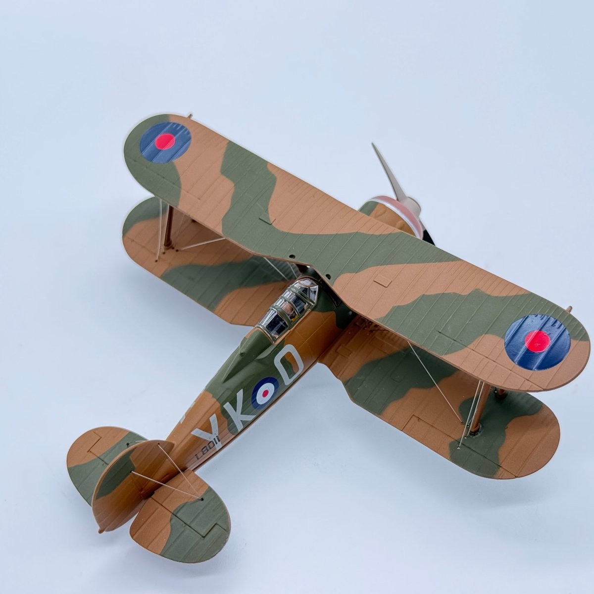 Corgi AA36209 1:72 Gloster Gladiator Mk I RAF No.80 Sqn YK-O L8011 Pat Pattle Egypt 1940 - Corgi