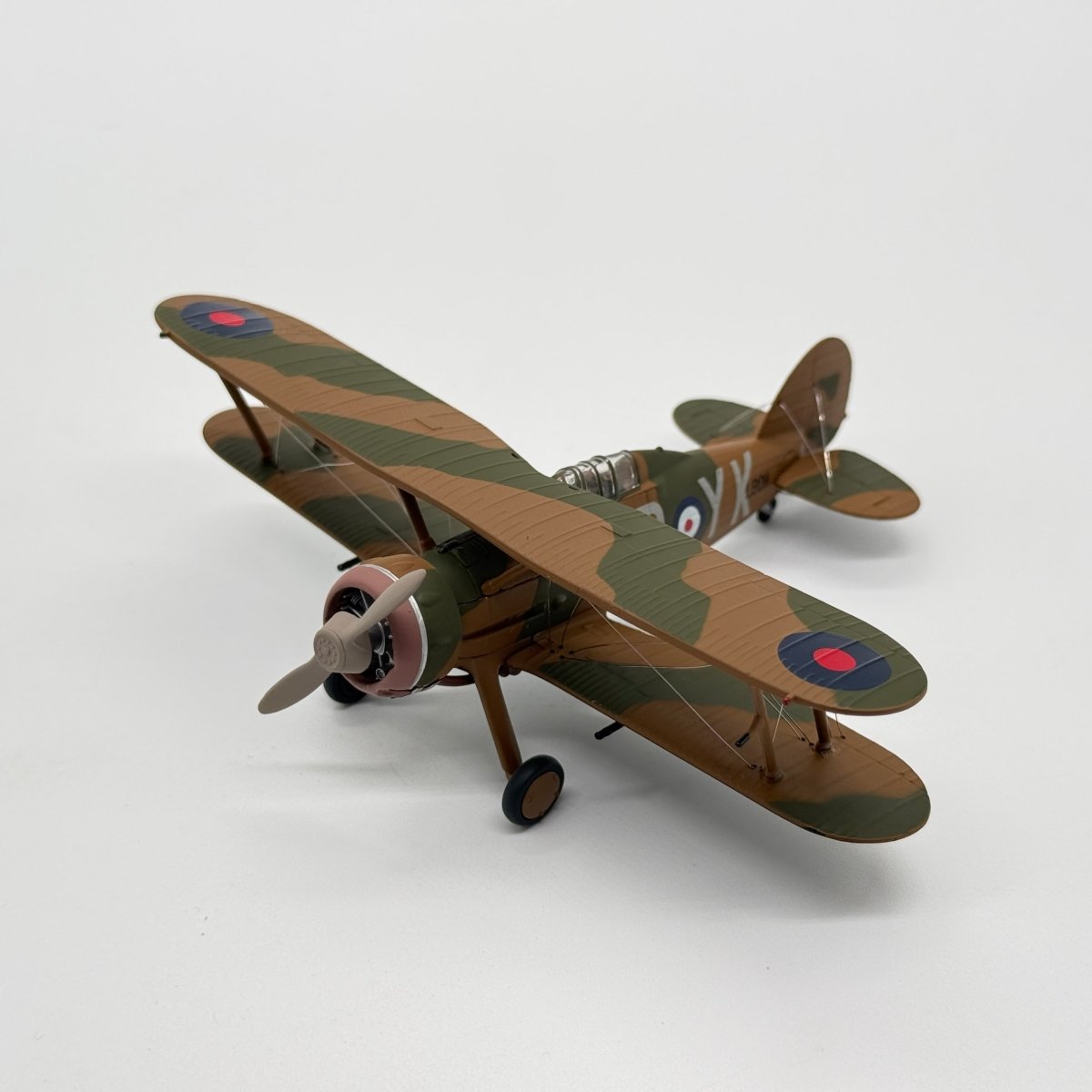 Corgi AA36209 1:72 Gloster Gladiator Mk I RAF No.80 Sqn YK-O L8011 Pat Pattle Egypt 1940 - Corgi