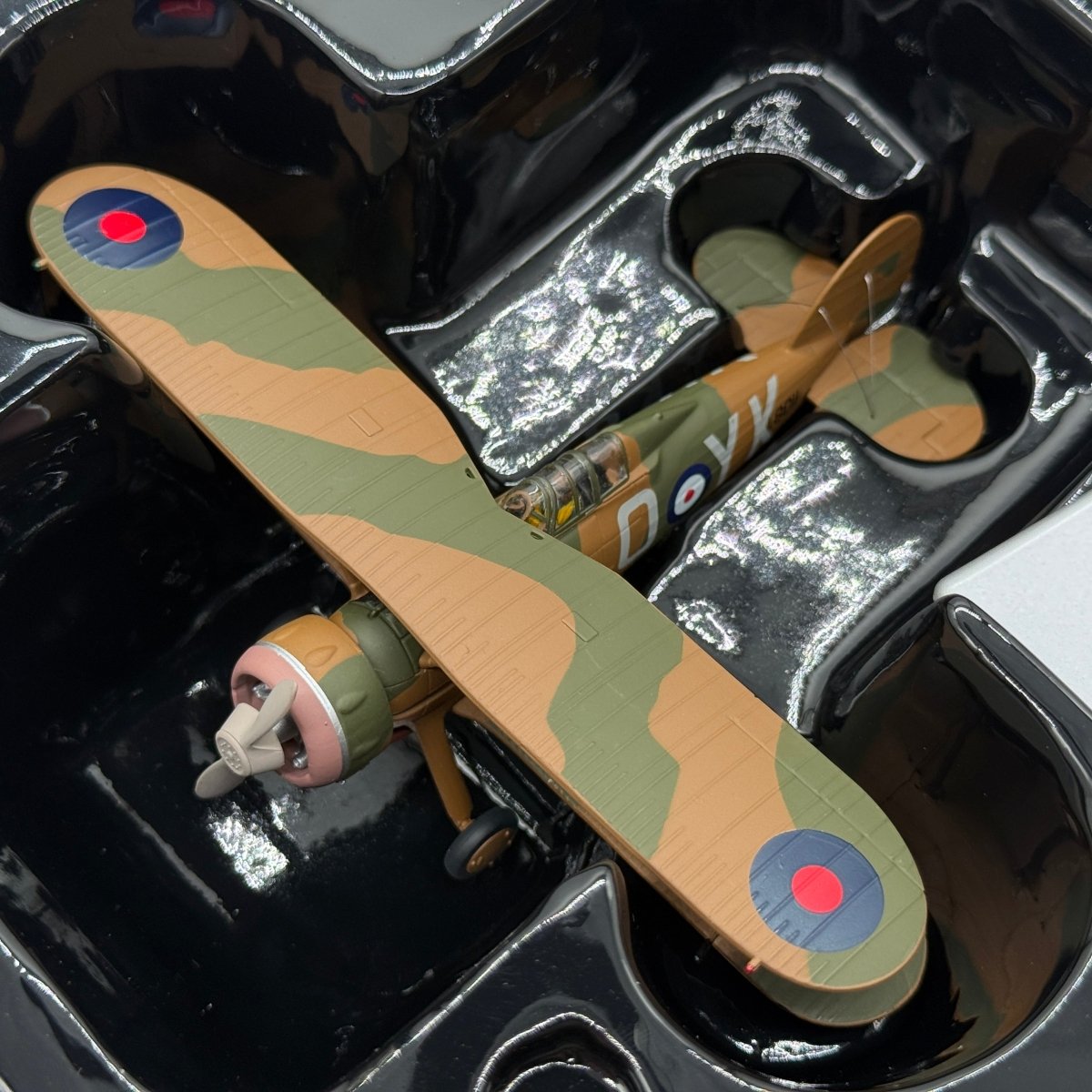 Corgi AA36209 1:72 Gloster Gladiator Mk I RAF No.80 Sqn YK-O L8011 Pat Pattle Egypt 1940 - Corgi