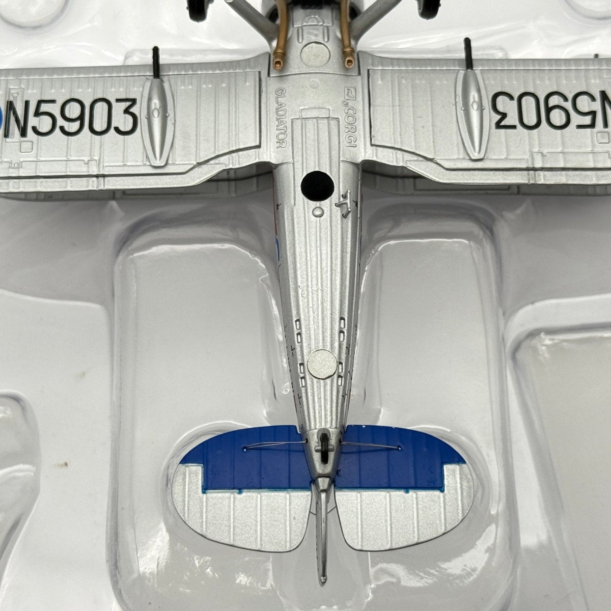 Corgi AA36210 1:72 Gloster Gladiator Mk II G-GLAD The Fighter Collection Duxford 2013 - Corgi