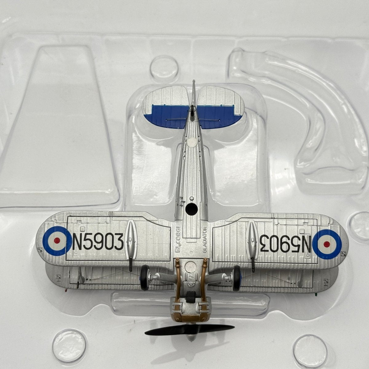 Corgi AA36210 1:72 Gloster Gladiator Mk II G-GLAD The Fighter Collection Duxford 2013 - Corgi