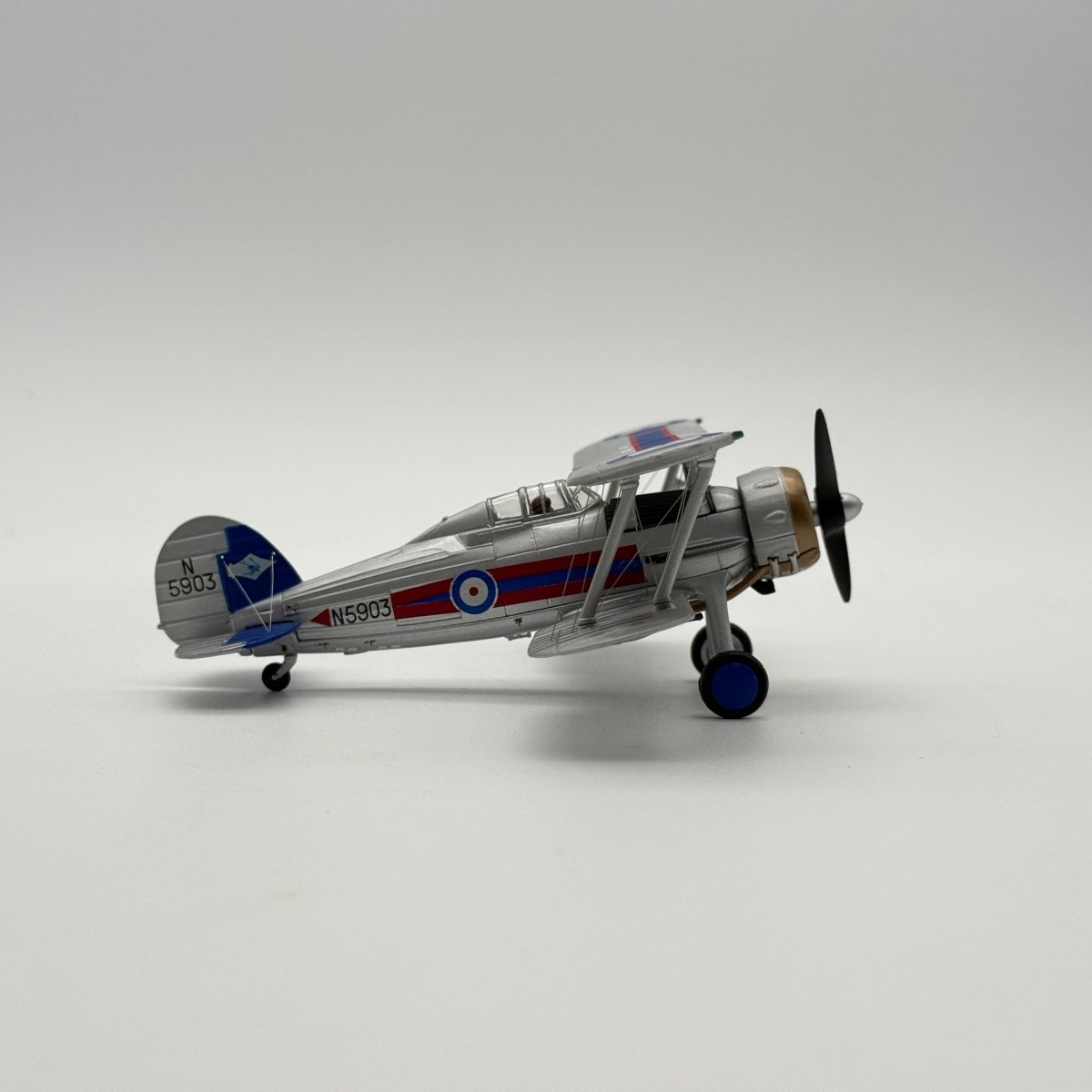 Corgi AA36210 1:72 Gloster Gladiator Mk II G-GLAD The Fighter Collection Duxford 2013 - Corgi