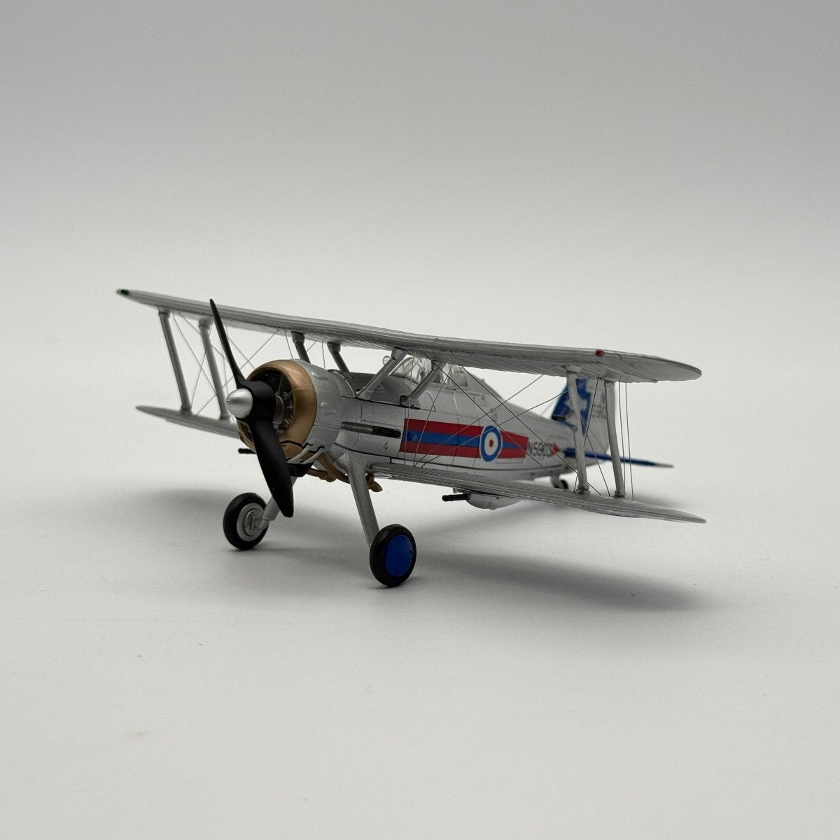 Corgi AA36210 1:72 Gloster Gladiator Mk II G-GLAD The Fighter Collection Duxford 2013 - Corgi