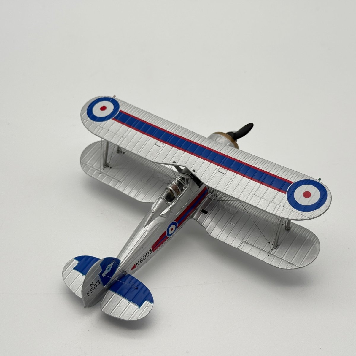 Corgi AA36210 1:72 Gloster Gladiator Mk II G-GLAD The Fighter Collection Duxford 2013 - Corgi