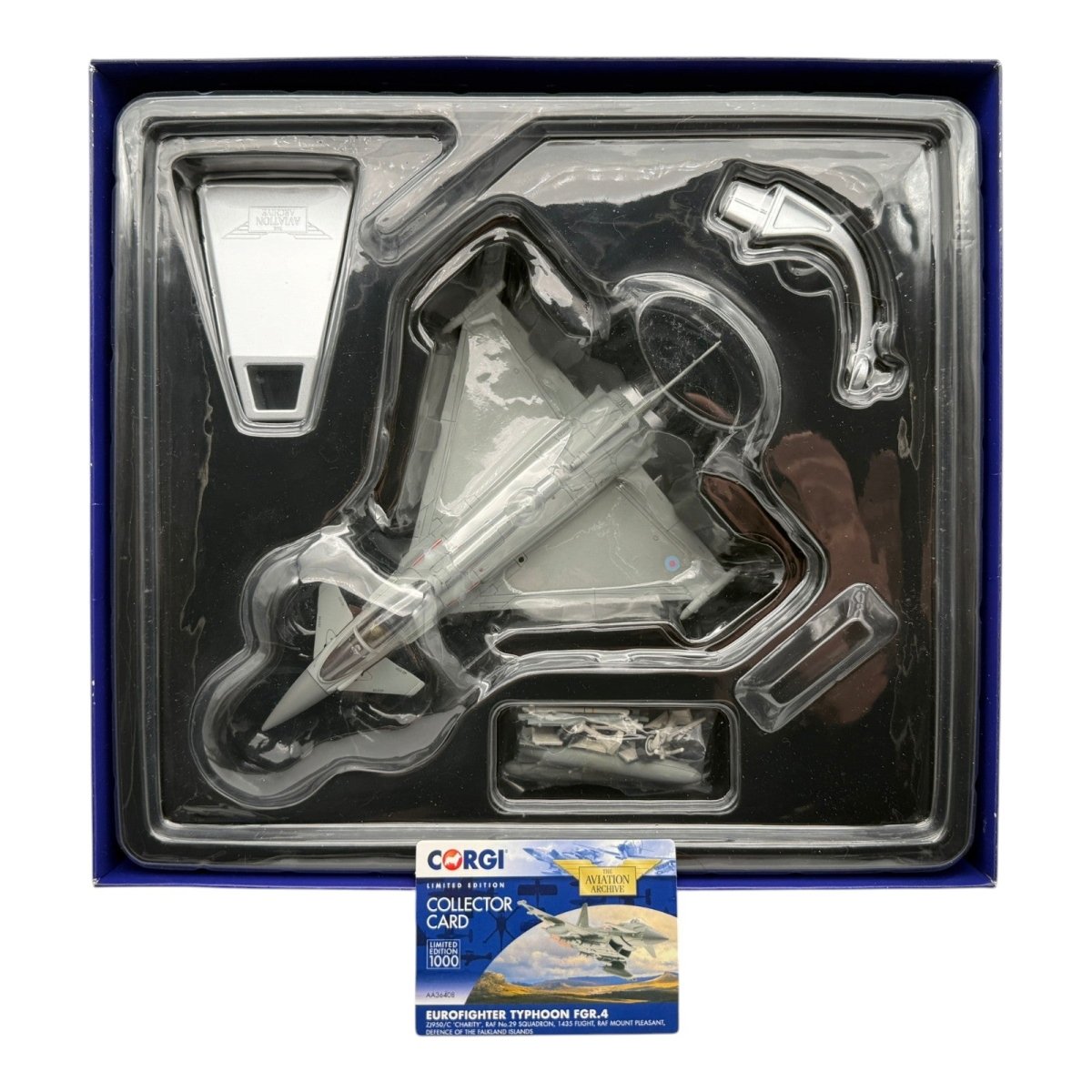 Corgi AA36408 1:72 Eurofighter Typhoon FGR.4 ZJ950 Charity Falklands 1435 Flight - Corgi