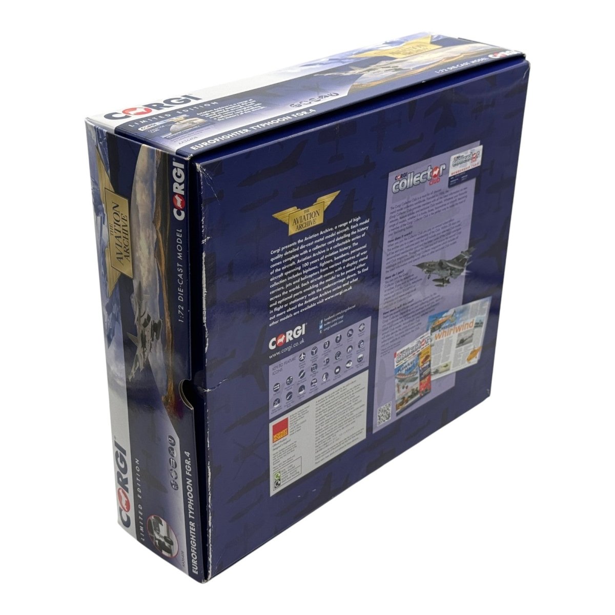 Corgi AA36408 1:72 Eurofighter Typhoon FGR.4 ZJ950 Charity Falklands 1435 Flight - Corgi
