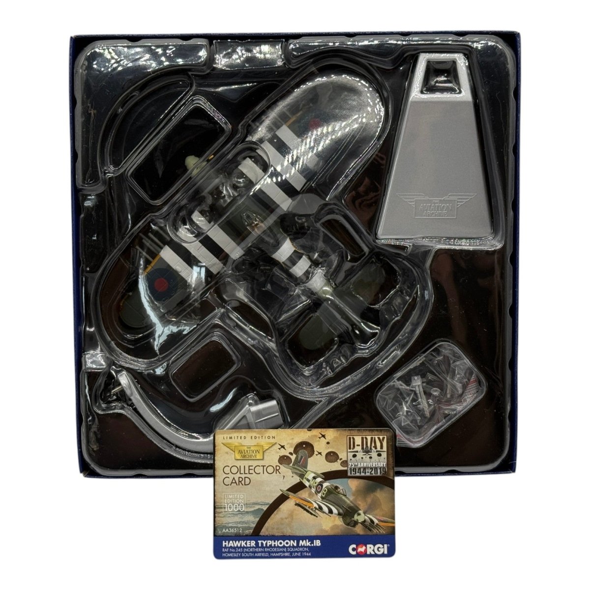 Corgi AA36512 1:72 Hawker Typhoon Mk I RAF No.245 Northern Rhodesian Sqn D-Day England 1944 - Corgi