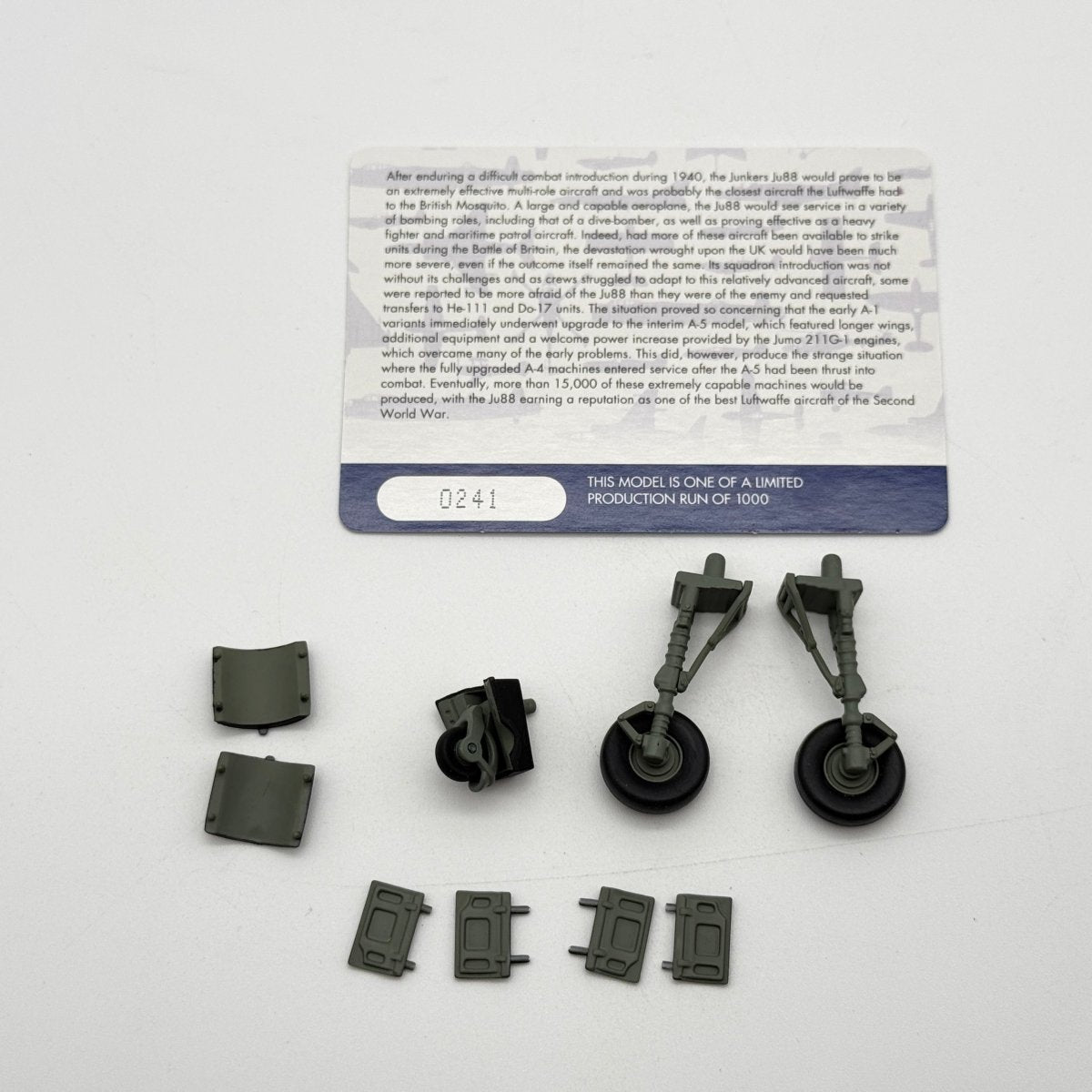 Corgi AA36712 1:72 Junkers Ju 88A-5 9K+ED Stab III./KG 51 1940 - Corgi