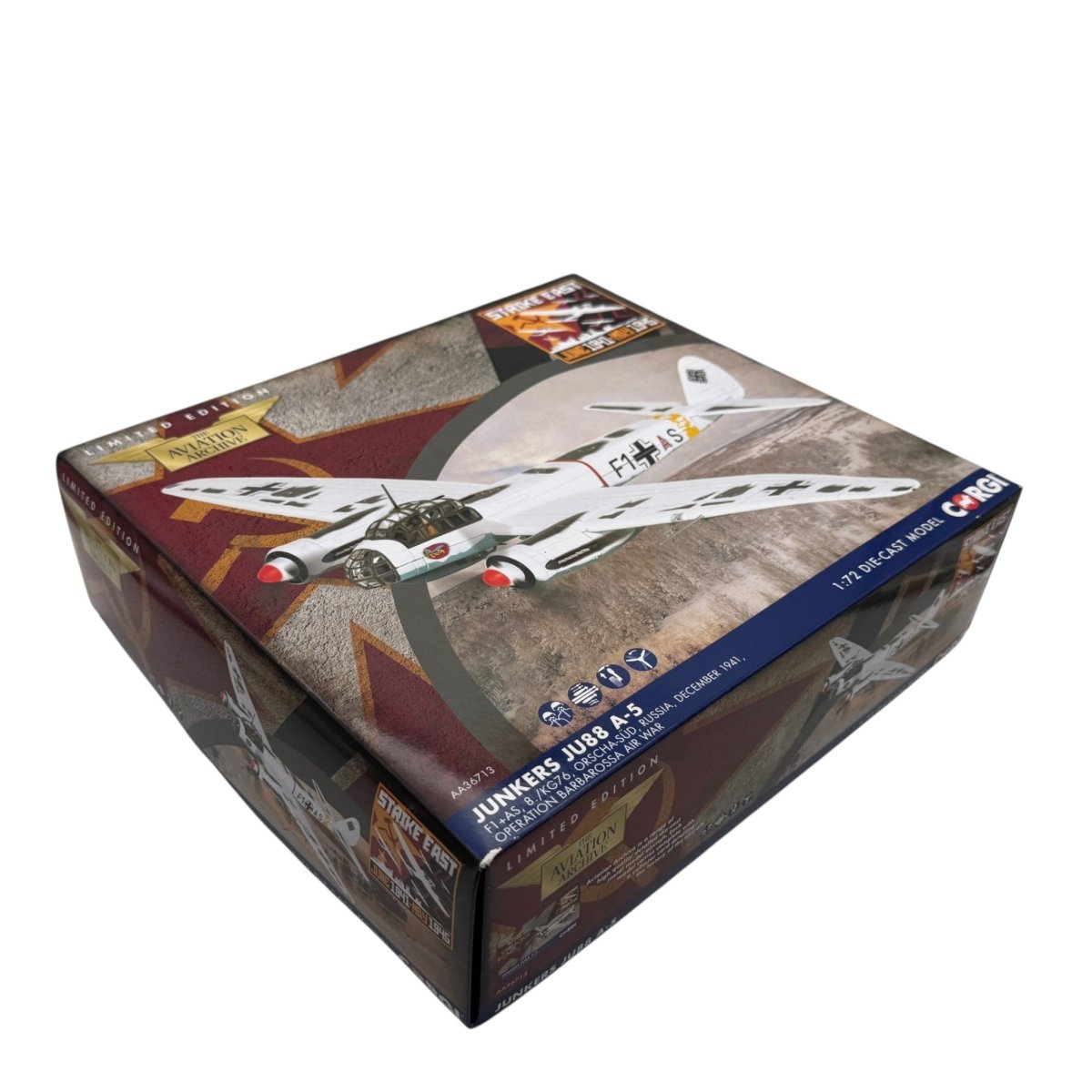 Corgi AA36713 1:72 Junkers Ju 88A-5 F1+AS 8./KG 76 Operation Barbarossa 1941 - Corgi
