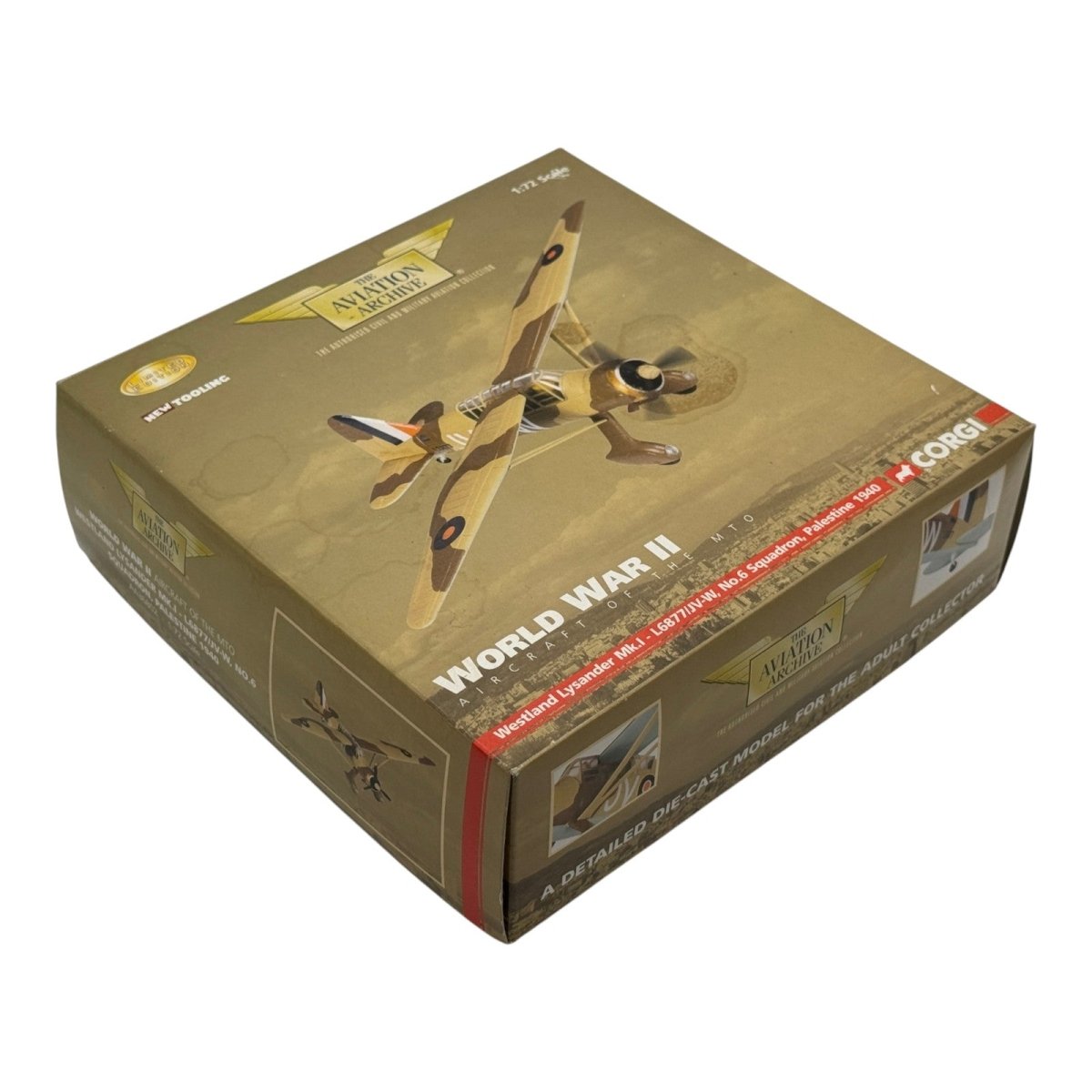 Corgi AA36802 1:72 Westland Lysander Mk I L6877 6 Sqn Palestine 1940 - Corgi