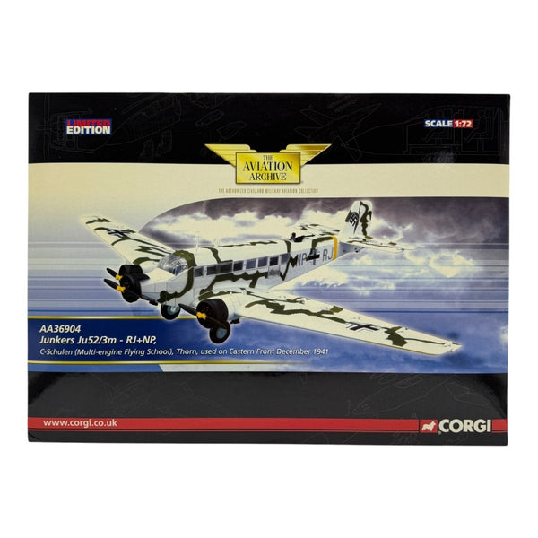Corgi AA36904 1:72 Junkers Ju 52/3m RJ+NP C-Schulen Thorn Eastern Front December 1941 - Corgi