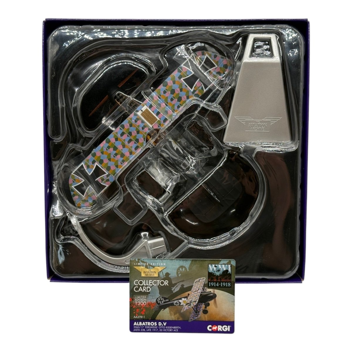 Corgi AA37811 1:48 Albatros D.V Luftstreitkräfte Jasta 23 D2263/17 Otto Kissenberth 1917 - Corgi