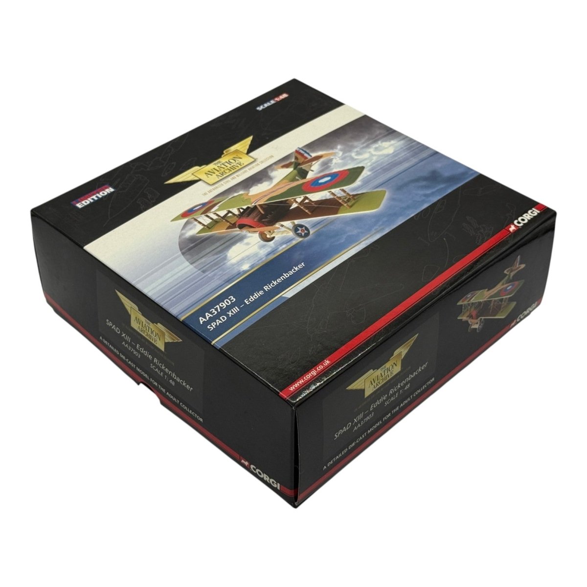 Corgi AA37903 1:48 SPAD S.XIII US Army 94th Aero Sqn Eddie Rickenbacker France 1918 - Corgi