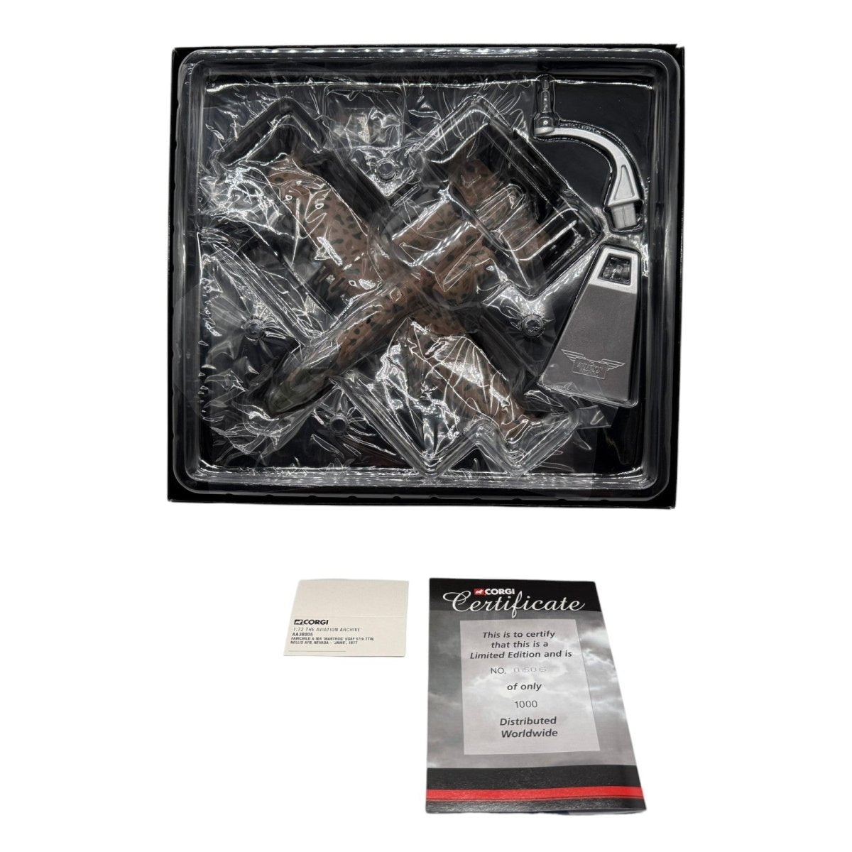 Corgi AA38005 1:72 Fairchild A-10A Thunderbolt II USAF 57th TTW Nellis AFB JAWS 1977 - Corgi