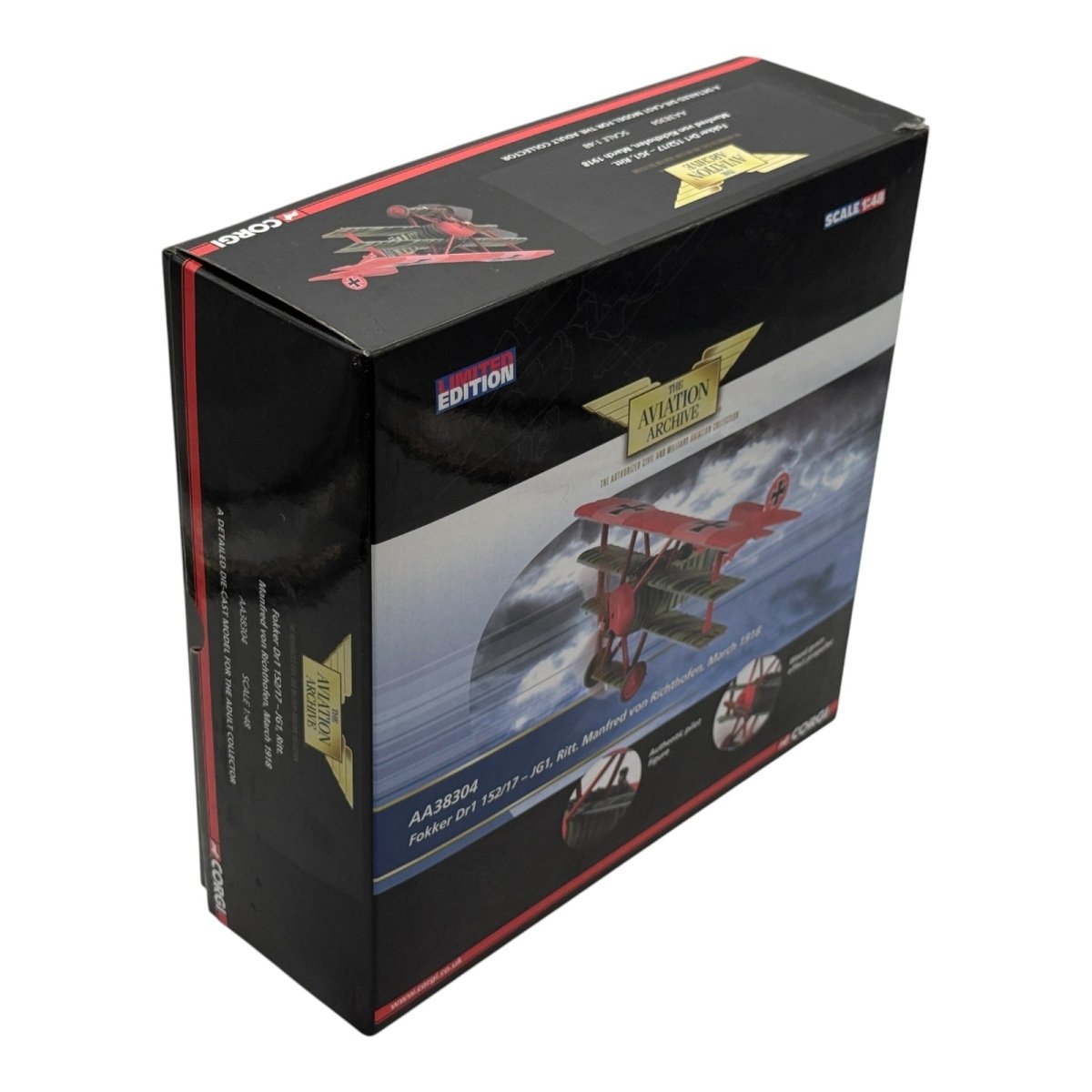 Corgi AA38304 1:48 Fokker Dr.I 152/17 JG 1 Manfred von Richthofen March 1918 - Corgi