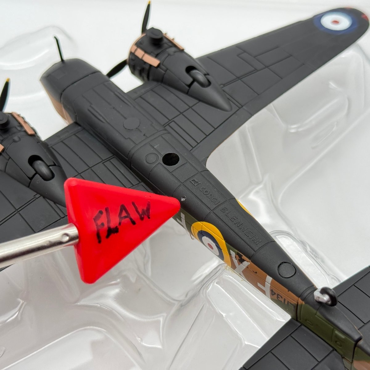 Corgi AA38406 1:72 Bristol Blenheim Mk I Arthur Scarf VC *ISSUES* - Corgi