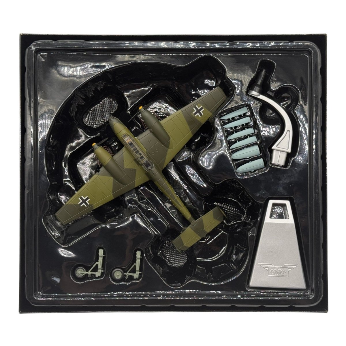 Corgi AA38501 1:72 Messerschmitt Bf 110C Luftwaffe ZG 76 Hans-Joachim Jabs 1940 - Corgi
