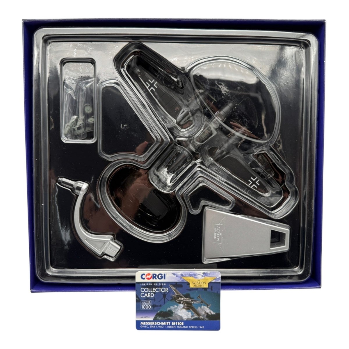 Corgi AA38508 1:72 Messerschmitt Bf 110E G9+EC II./NJG 1 Deelen 1942 - Corgi