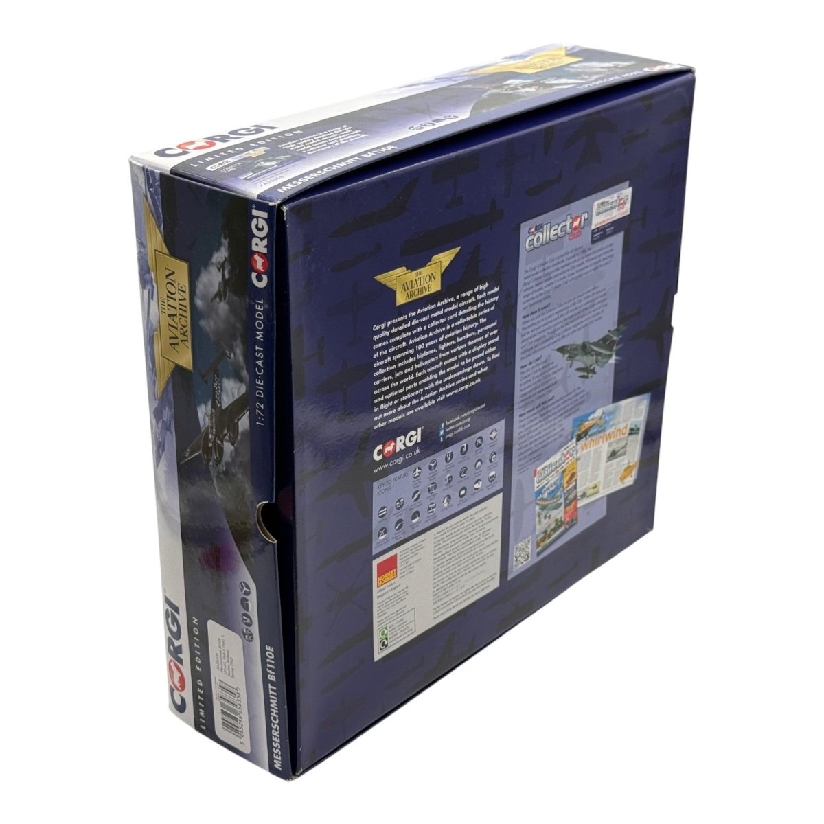 Corgi AA38508 1:72 Messerschmitt Bf 110E G9+EC II./NJG 1 Deelen 1942 - Corgi