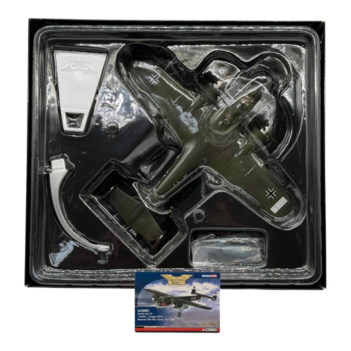 Corgi AA38801 1:72 Dornier Do 17Z Luftwaffe I./KG 76 Beauvais-Tille 1940 - Corgi