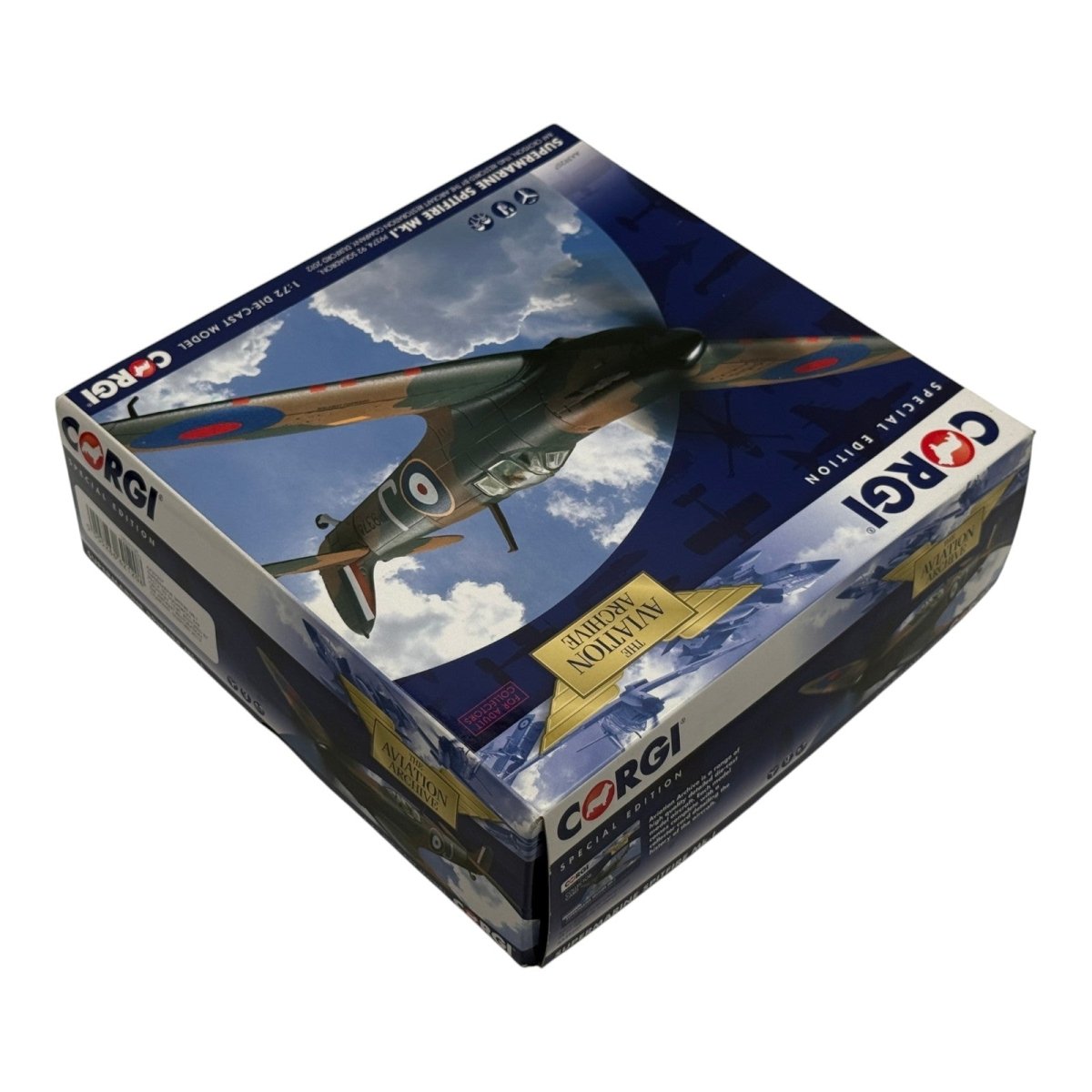 Corgi AA39207 1:72 Supermarine Spitfire Mk I P9374 J Peter Cazenove 92 Sqn 1940 - Corgi