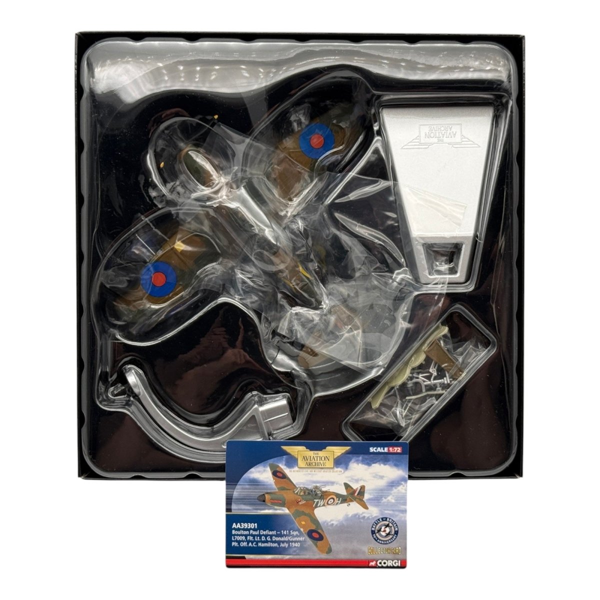Corgi AA39301 1:72 Boulton Paul Defiant Mk I RAF No.141 Sqn Cock o the North - Corgi