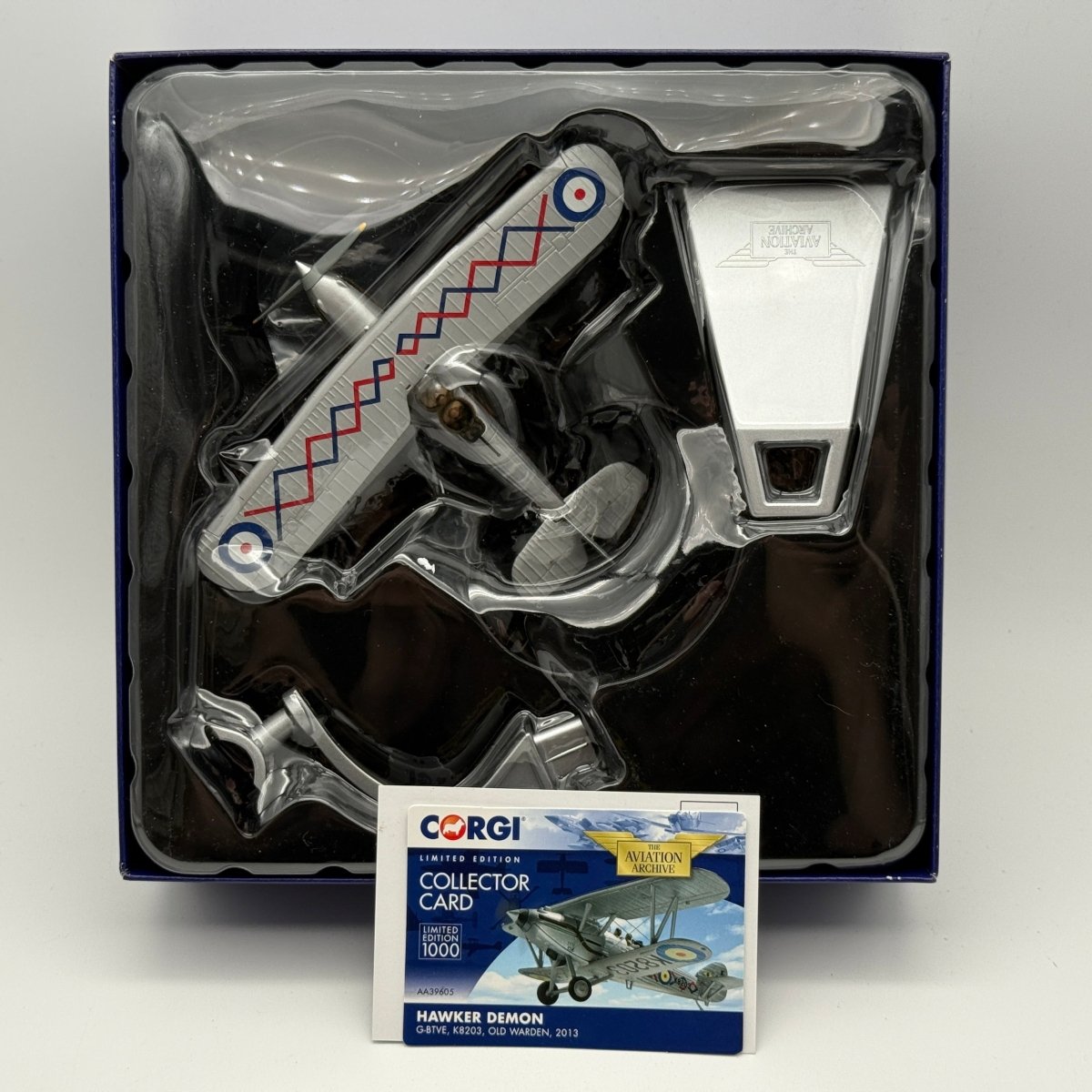 Corgi AA39605 1:72 Hawker Demon G-BTVE Shuttleworth Collection Old Warden 2013 - Corgi