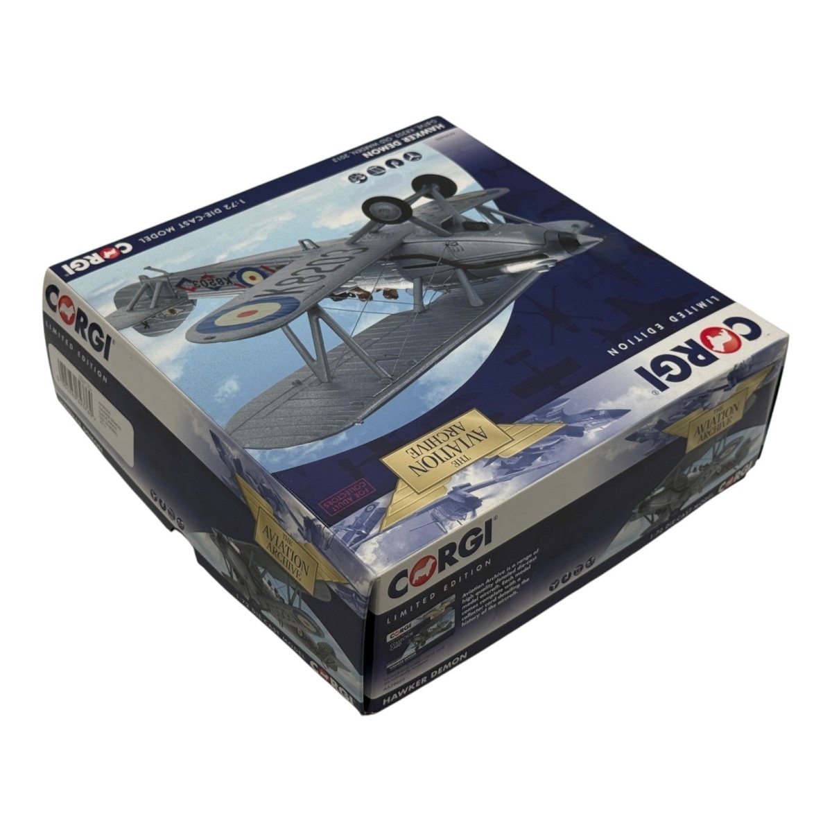 Corgi AA39605 1:72 Hawker Demon G-BTVE Shuttleworth Collection Old Warden 2013 - Corgi