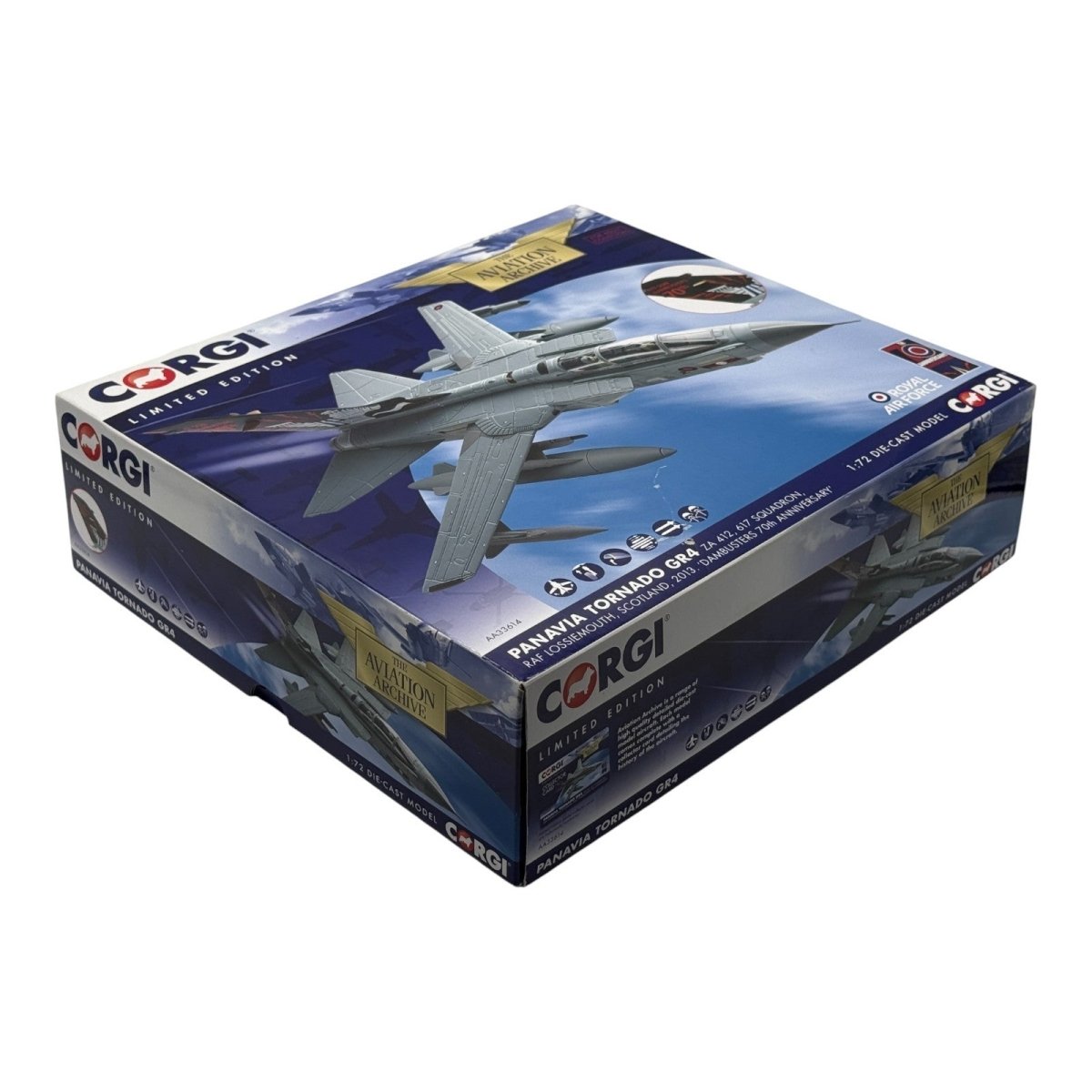 Corgi Aviation 1:72 AA33614 Tornado GR4, 617 Sqn 'Dambusters 70th Anniversary' - Corgi