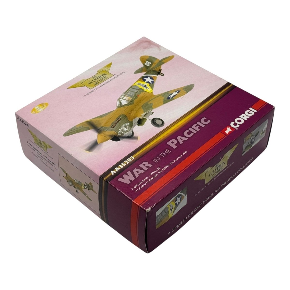 Corgi Aviation 1:72 AA35203 P - 40E Warhawk 'White 86' 3 Sqn RAAF Australia 1942 - Corgi