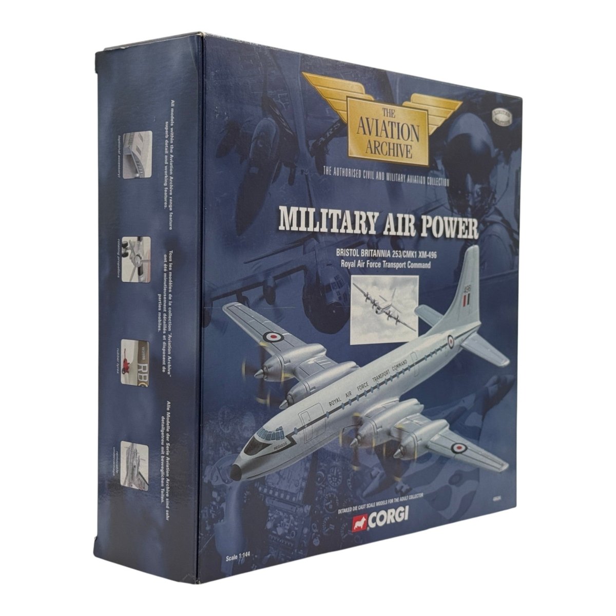 Corgi Aviation 48604 1:144 Bristol Britannia XM496 RAF TC - Corgi